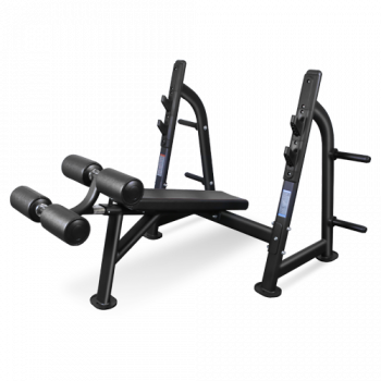 Скамья для жима с отрицательным наклоном Bronze Gym BR-1013