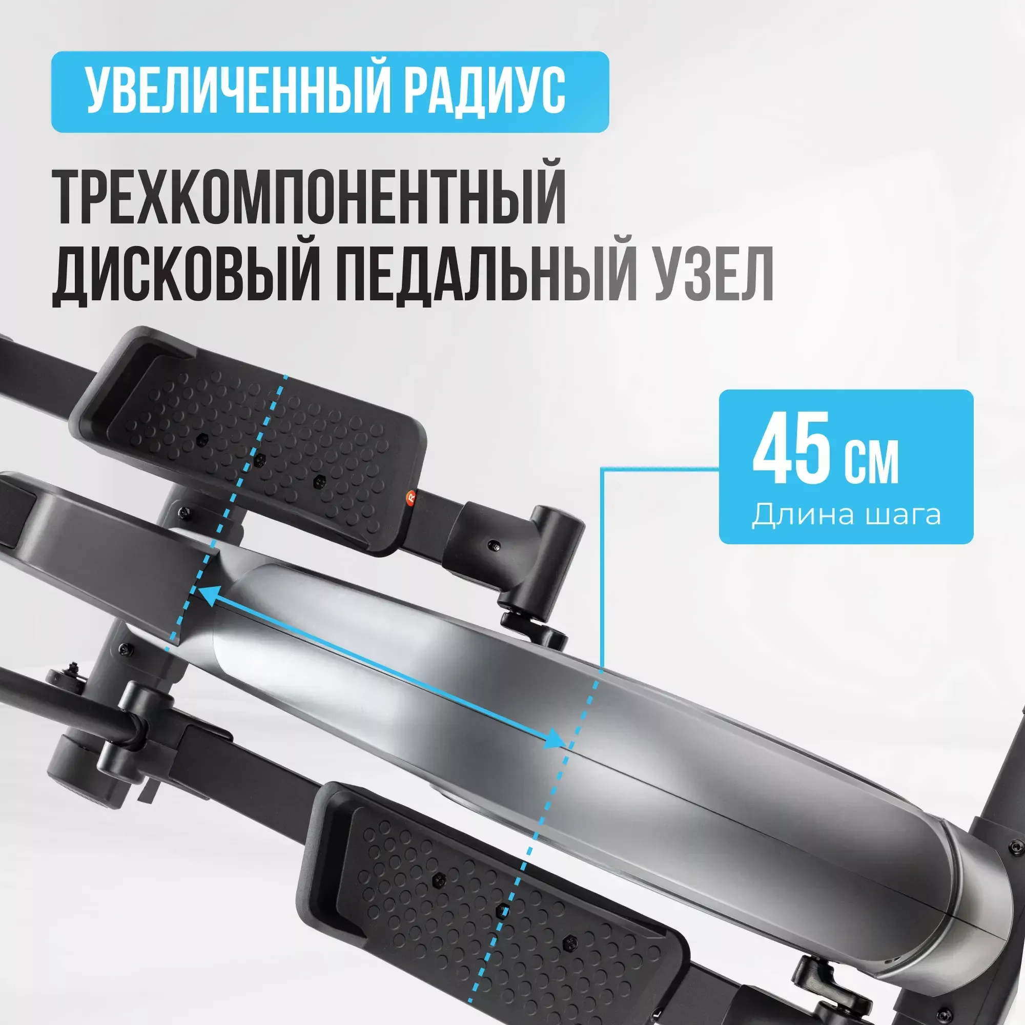 Эллиптический тренажер  OXYGEN FITNESS CASCADE EL
