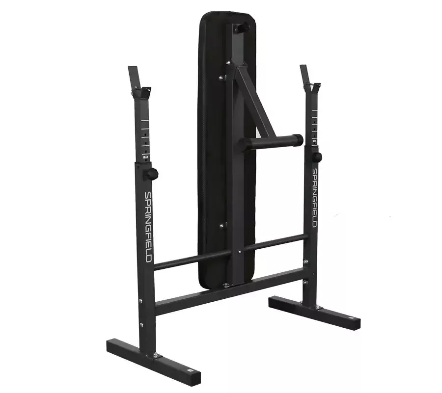 СКАМЬЯ ДЛЯ ЖИМА СО СТОЙКАМИ ДОМАШНЯЯ OXYGEN FITNESS SPRINGFIELD